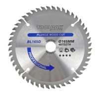 Toolpak 165mm X 20mm X 48T PROFESSIONAL TCT SAW BLADE