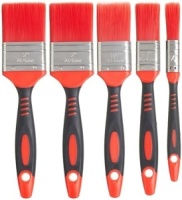 Fit For The Job 5 pc Loss Free Soft Grip Paint Brush Set