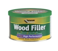 Everbuild 2 Part High Performance Wood Filler White 500g