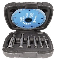 ToolPak PORCELAIN DRILL & DIAMOND BLADE SET