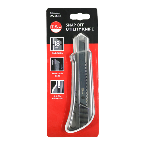 Timco Snap Off Utility Knife & Blades - Deals2Build.co.uk
