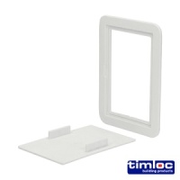 115 x 165mm Access Panel - Plastic - Clip Fit