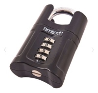 50mm 4 Digit Combination Padlock